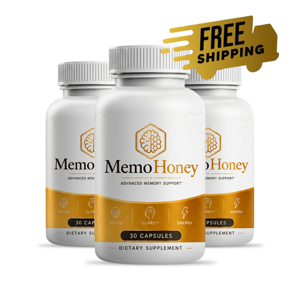3 bottles of MemoHoney